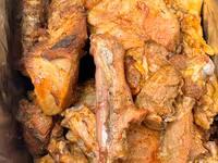 Копчёное мясо на углях - Натуральное мясо, горячее копчение на — Foto 2