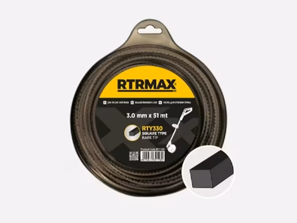 Леска для триммера квадратная RTRMAX RTY330 7X