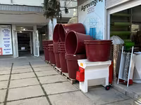 Cada alimentara din plastic // Кады для вина // Made in Italy — photo 2