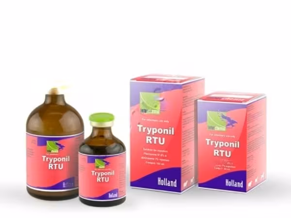 Трипонил-ГКП / при трипаносомозе, бабезиозе, тейлериозе и смешанных протозойных инфекциях
