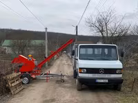Профессиональный измельчитель веток с конвейерной лентой — photo 2